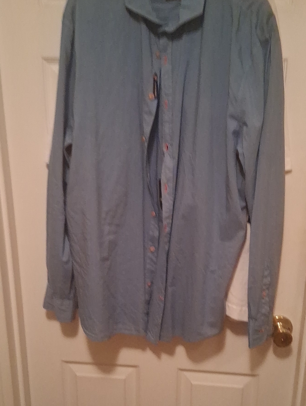 Johnnie O Laguna Blue Button-Up Shirt Xl